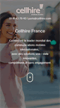 Mobile Screenshot of cellhire.fr