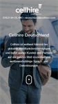 Mobile Screenshot of cellhire.de