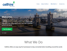 Tablet Screenshot of cellhire.info
