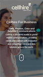 Mobile Screenshot of cellhire.co.uk